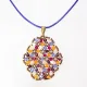 Symphony - Malvina Oval-Purple Leather - 2